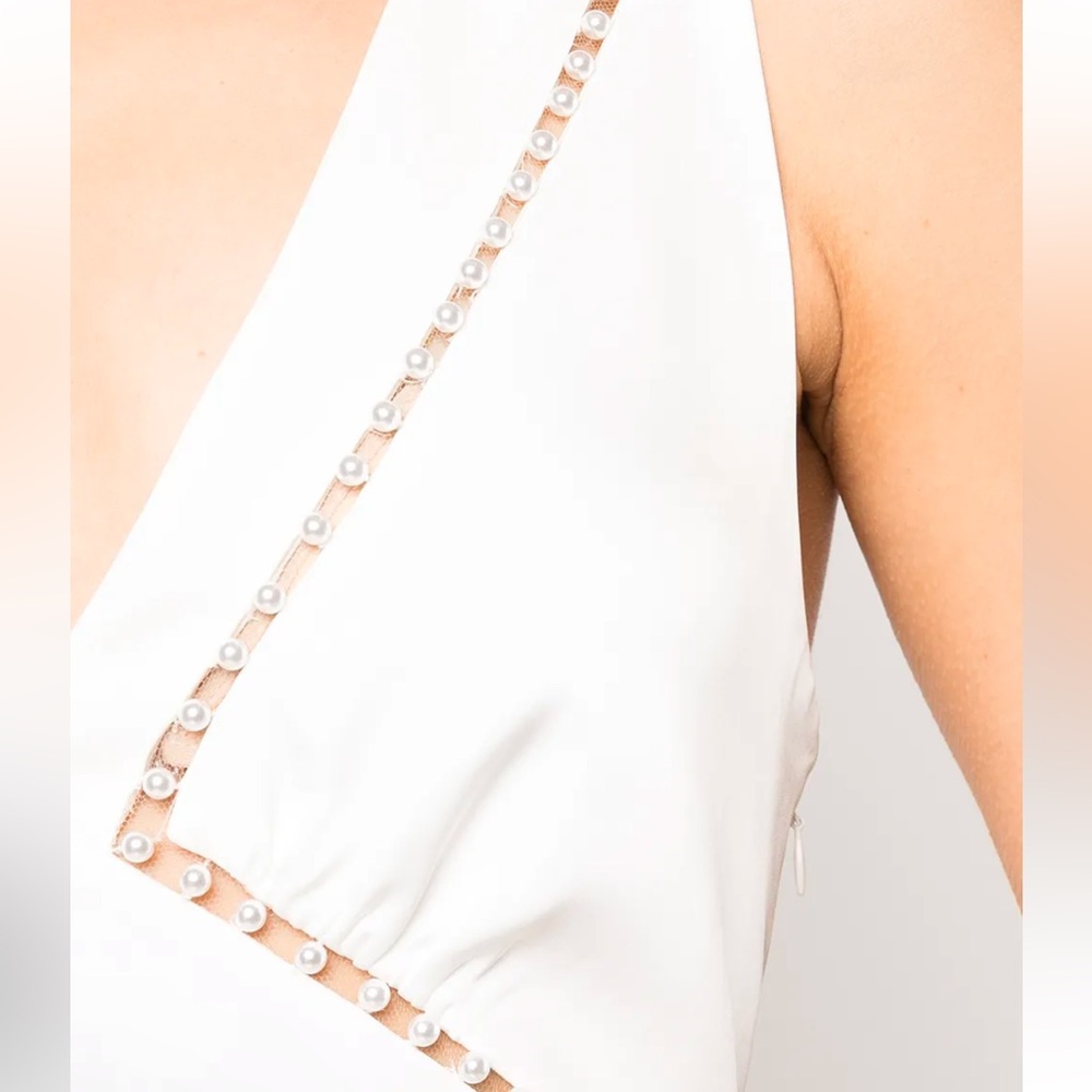 Sachin & Babi NWT BHLDN Anthropologie Astor Bridal Gown Sz 4 - Picture 3 of 16